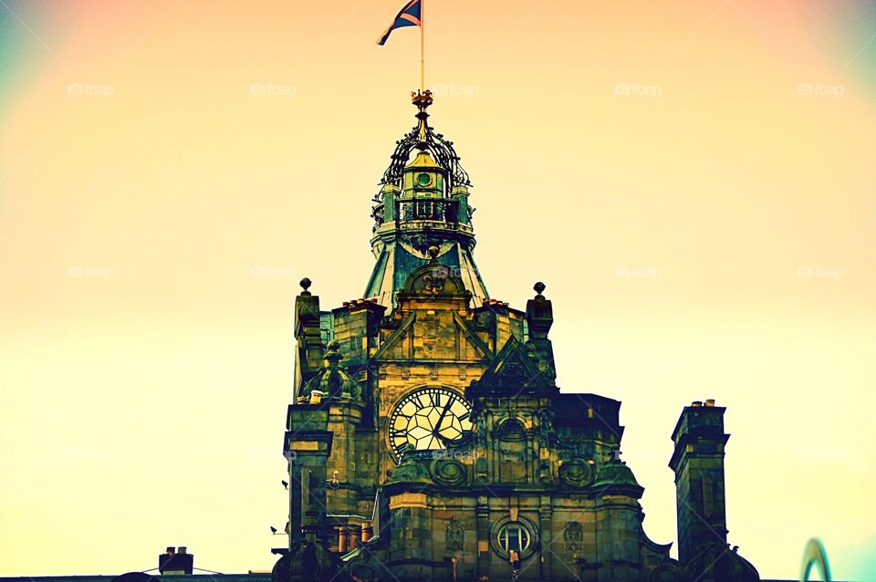 Edinburgh clock