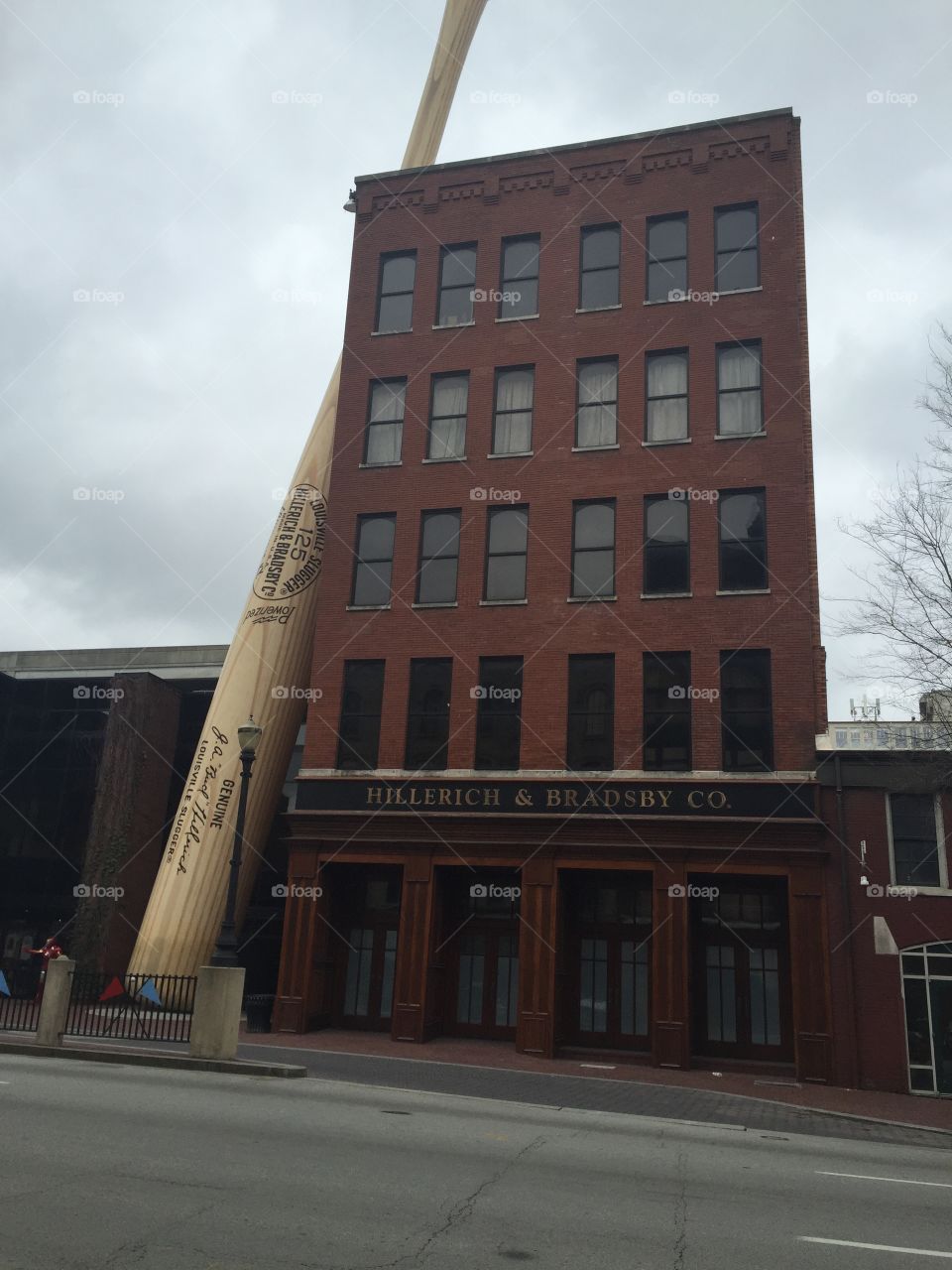 Louisville Slugger building 