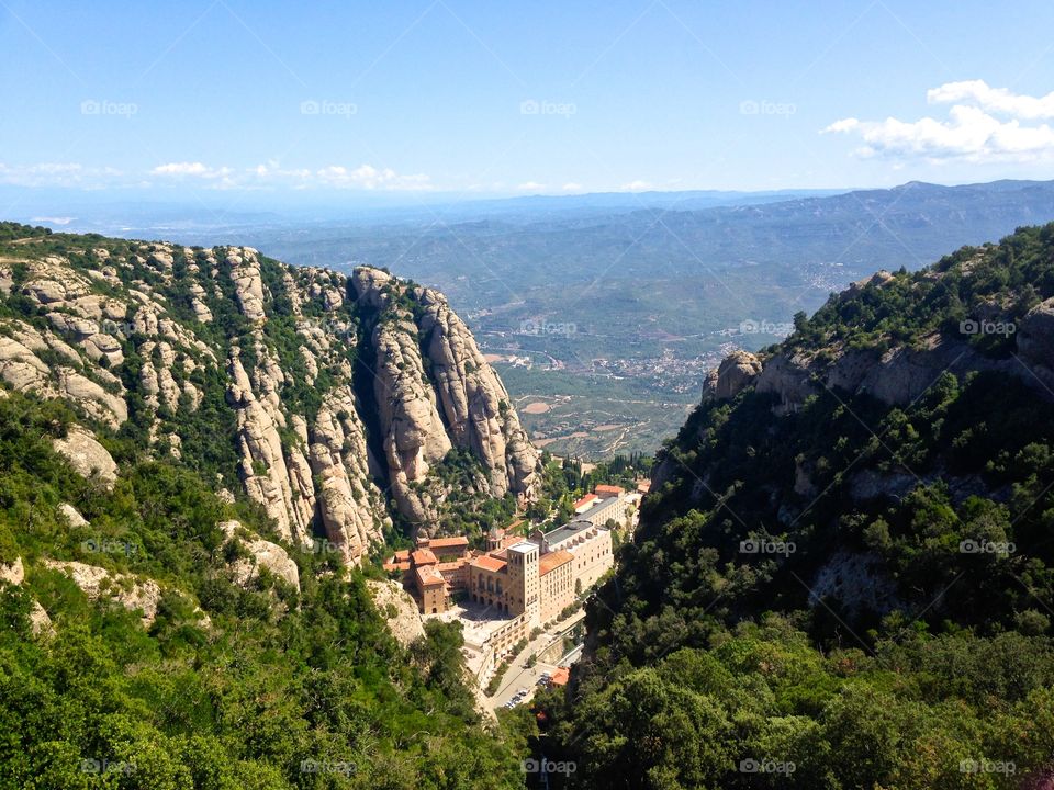 Montserrat,  Spain- Between the Mountains