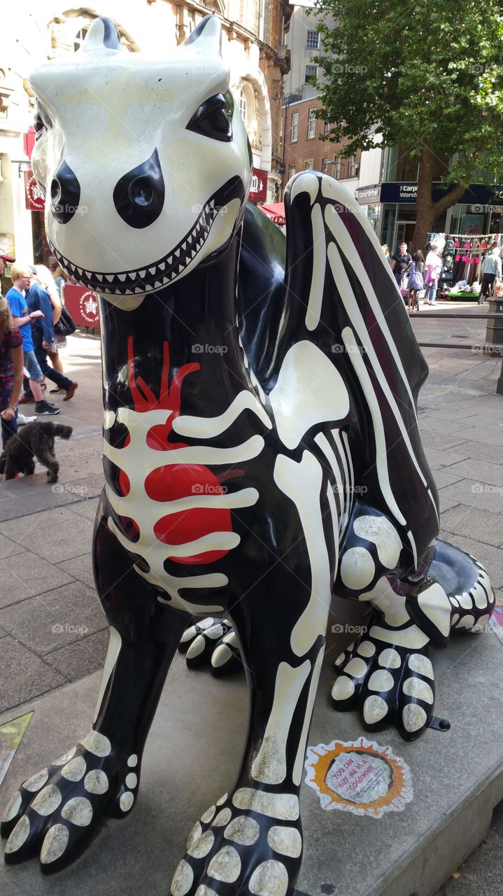 Norwich Norfolk, England 
go go dragons 2015 
summer event
the go go dragons trail