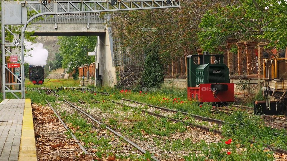 Tren de Arganda,... que pita más que anda