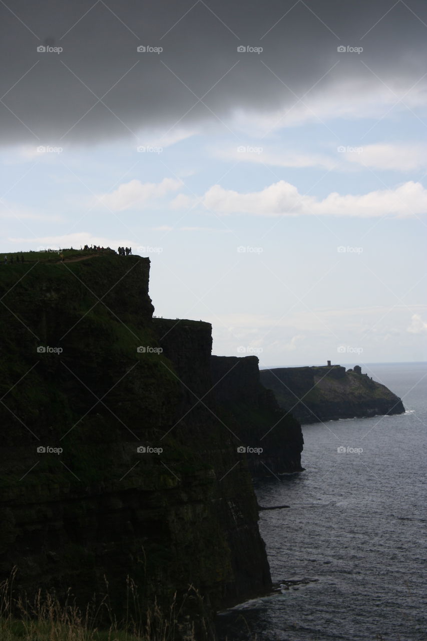 Shadows on the Cliffs of Moher