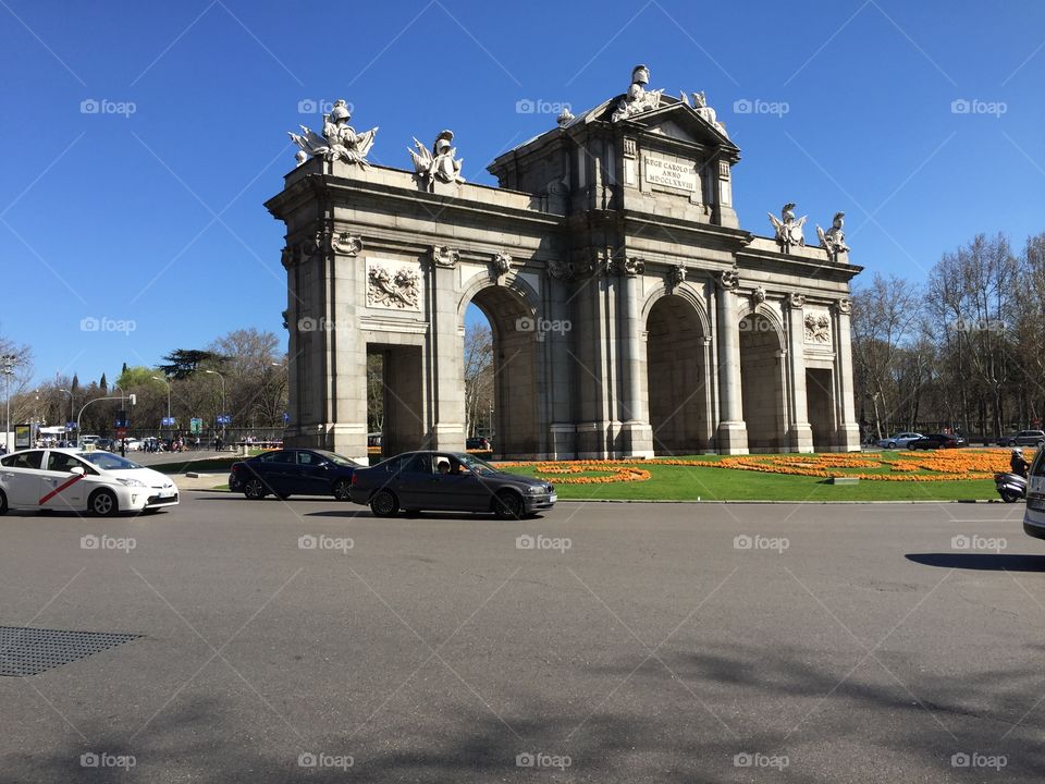 Madrid arches 