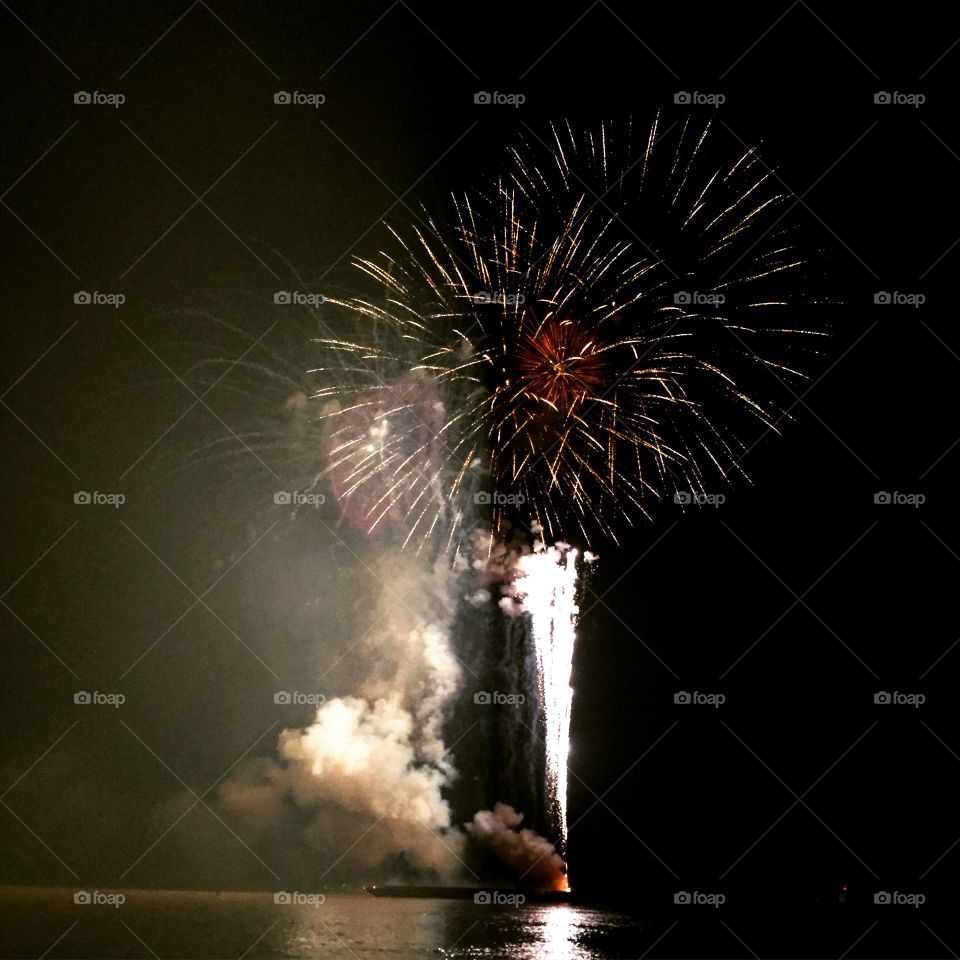 Fireworks, Festival, Flame, Explosion, Flash