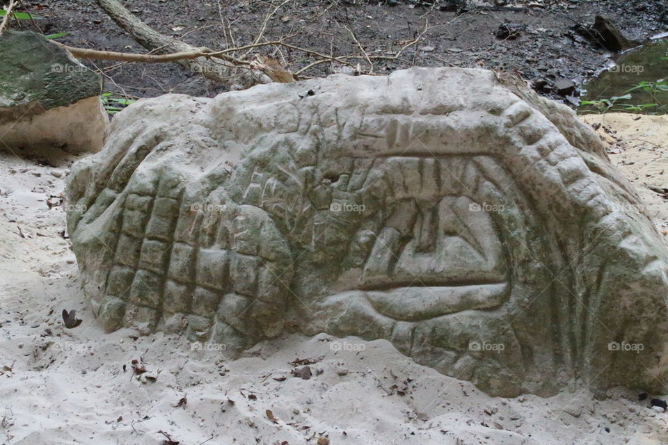 sandstone carving