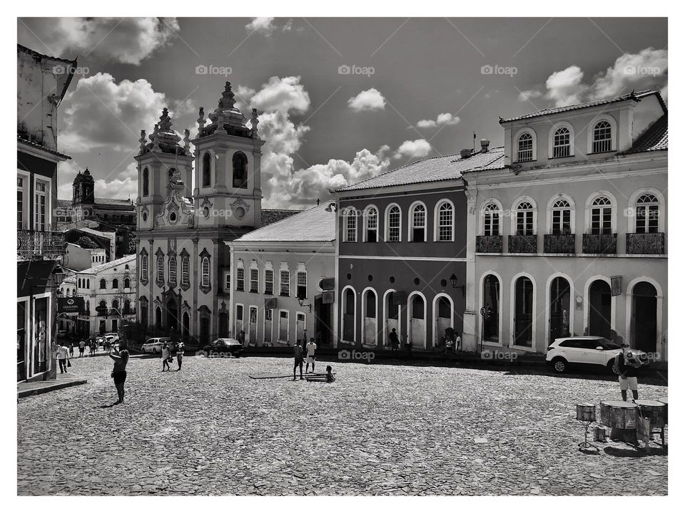 Ladeira do Pelourinho, historic center of Salvador, Bahia, Brazil