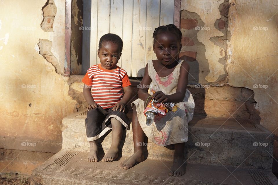 Children in Zambia