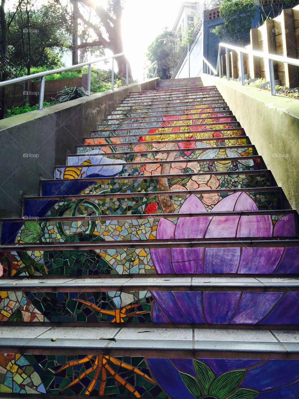 Mosaic steps 