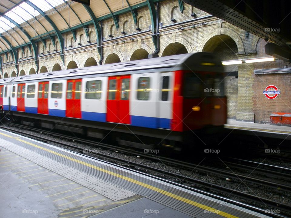 LONDON, ENGLAND THE GLOUCESTER STATION