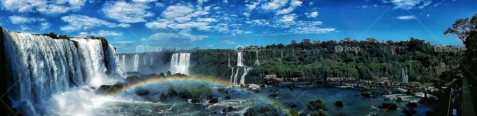 Iguaçu Falls Overview -Foz do Iguaçu/Brazil