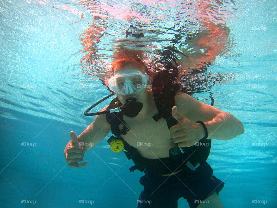 sea diving