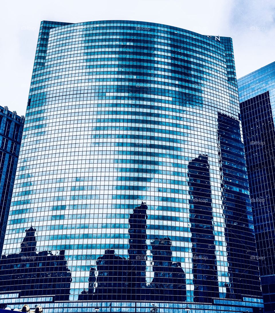 Chicago Building Reflection 