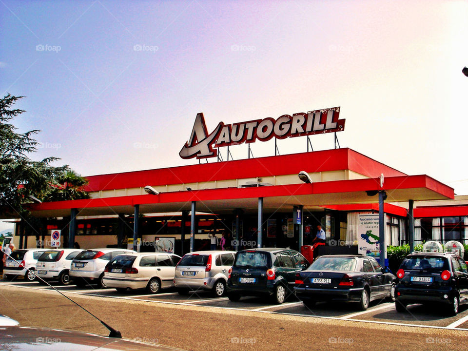 italy panini auto strada autogrill by Heliography