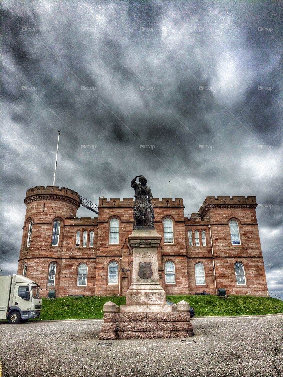 Inverness castle. Scotland 