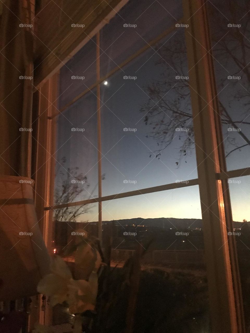 It’s fun to gaze out the window at the stars on a crisp winter night!