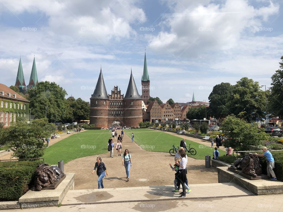 Holstentor in Lübeck 