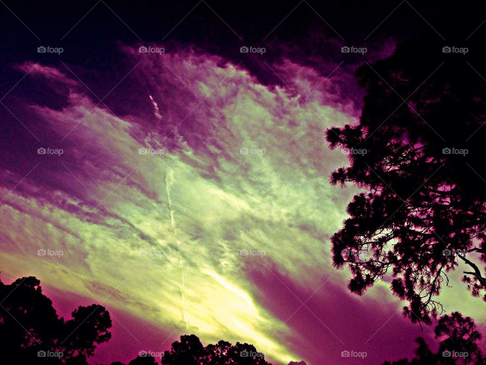 Vivid sky