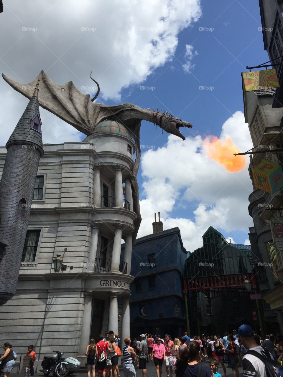 Harry Potter Gringott’s Bank Universal Studios Florida