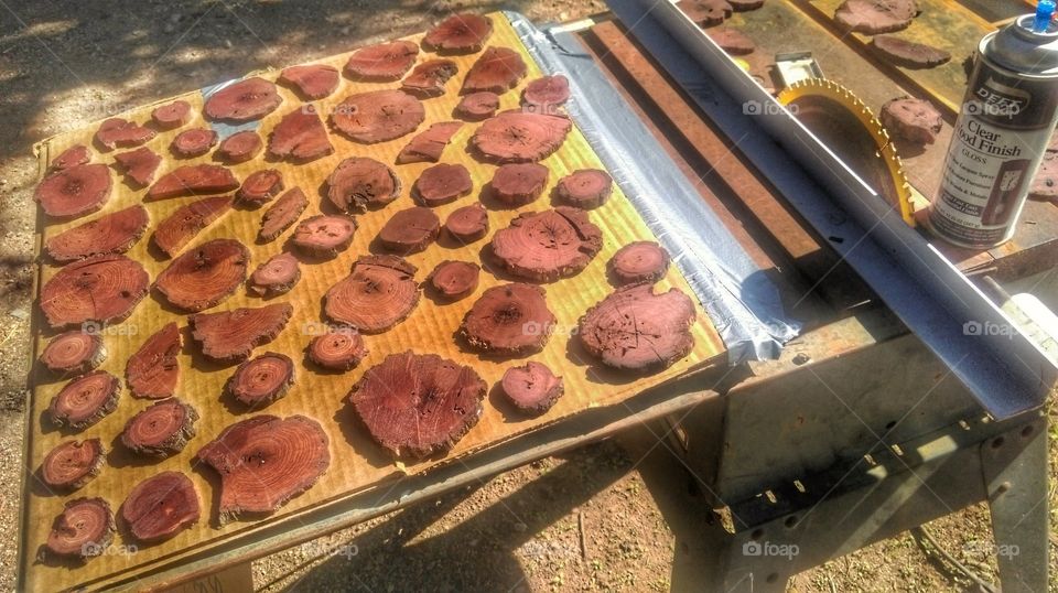 Drying Sculpture Mounts