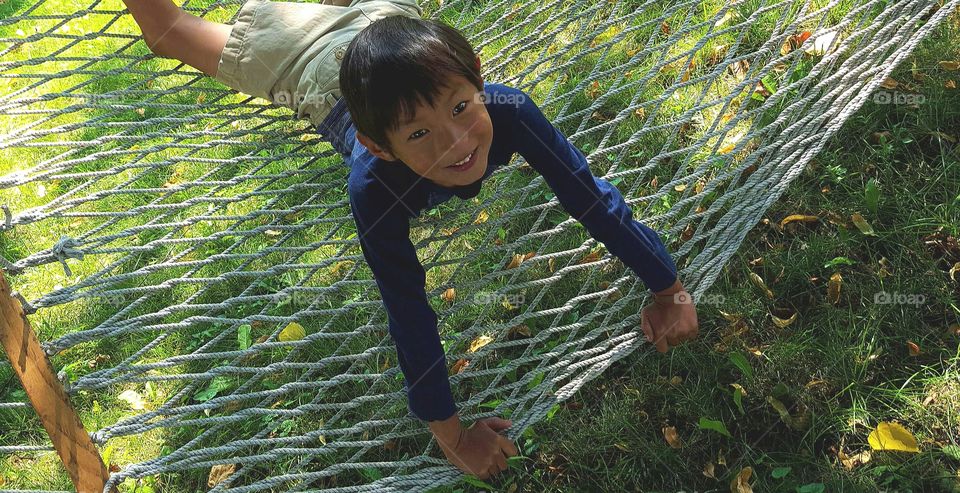 Child on Hammock