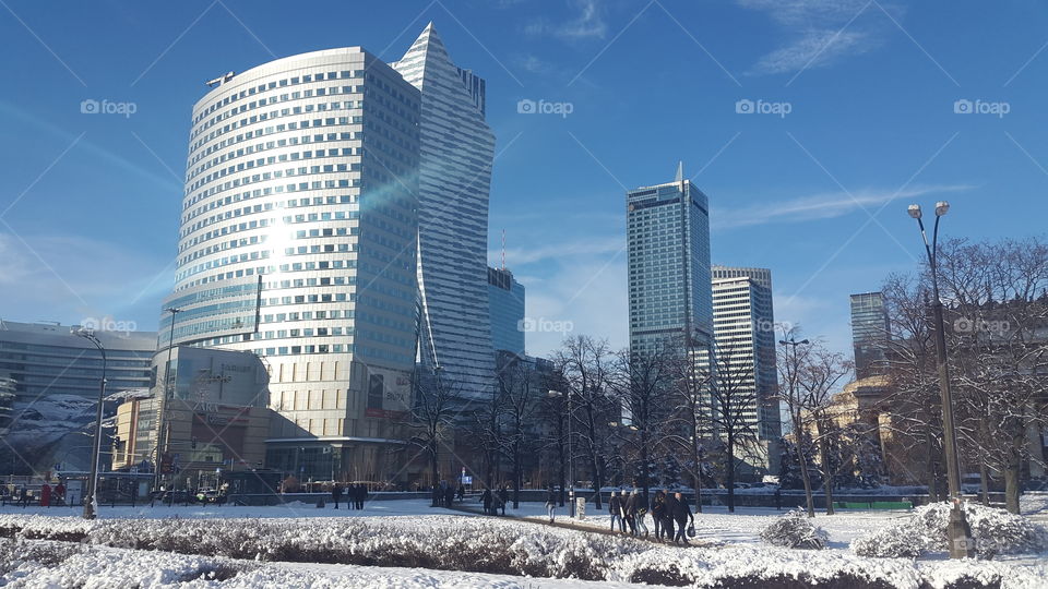 winter in Warsaw