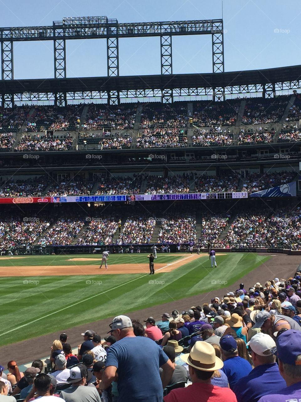 A Day at the ballpark - Coors Field
