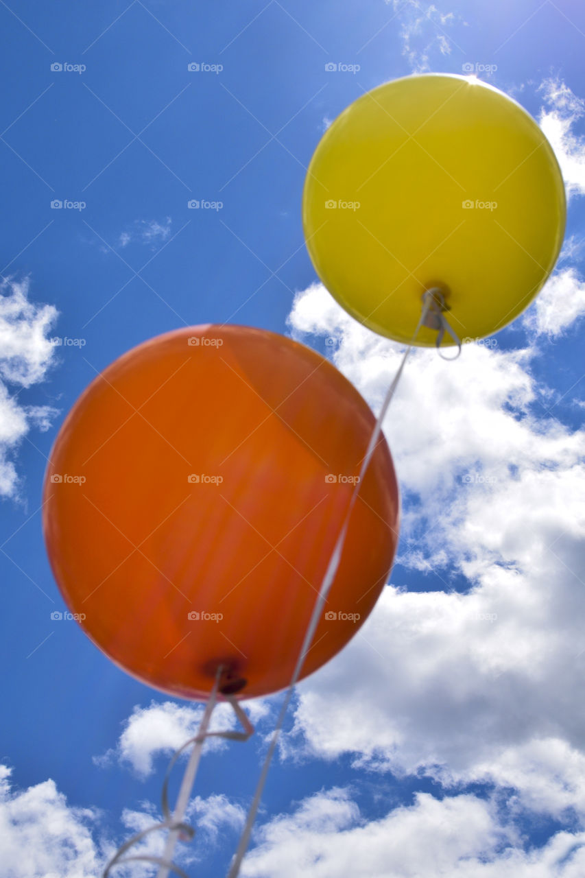 Balloons in the Sky