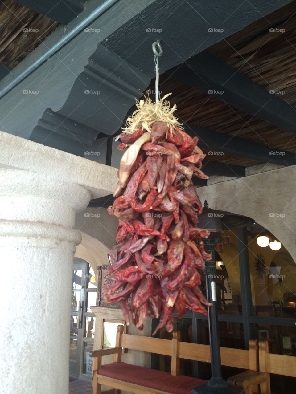 Hanging Chiles