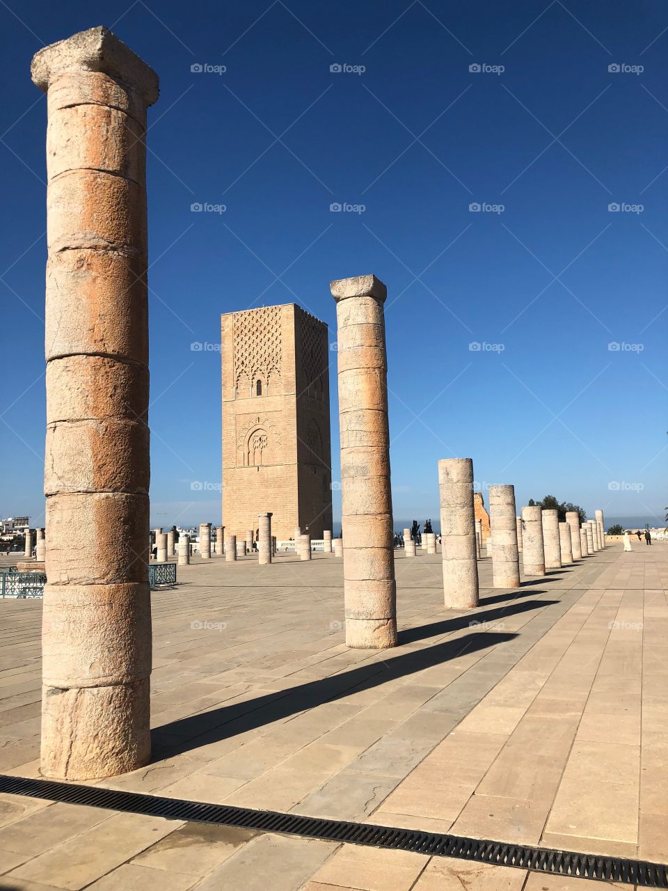 Morocco rabat Hassan tower