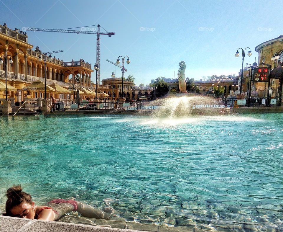 Bath relax in Budapest