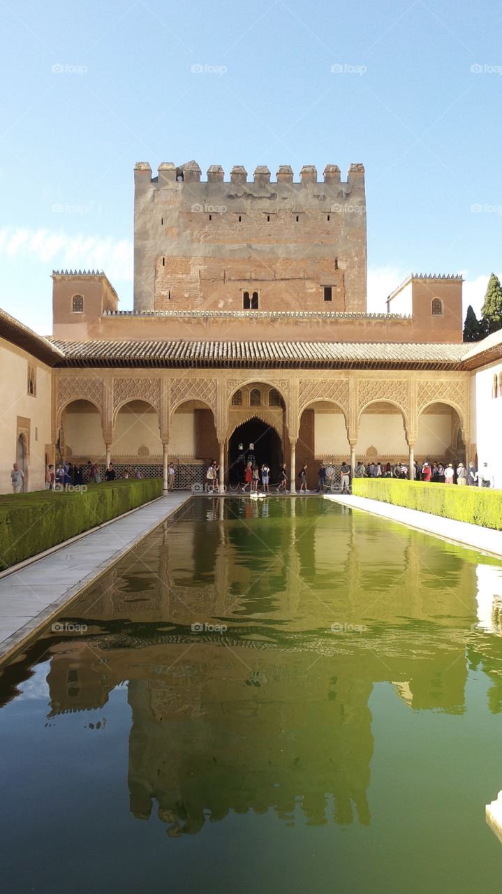 Inside La Alhambra