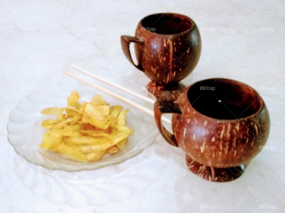 Coconut Shell Cups