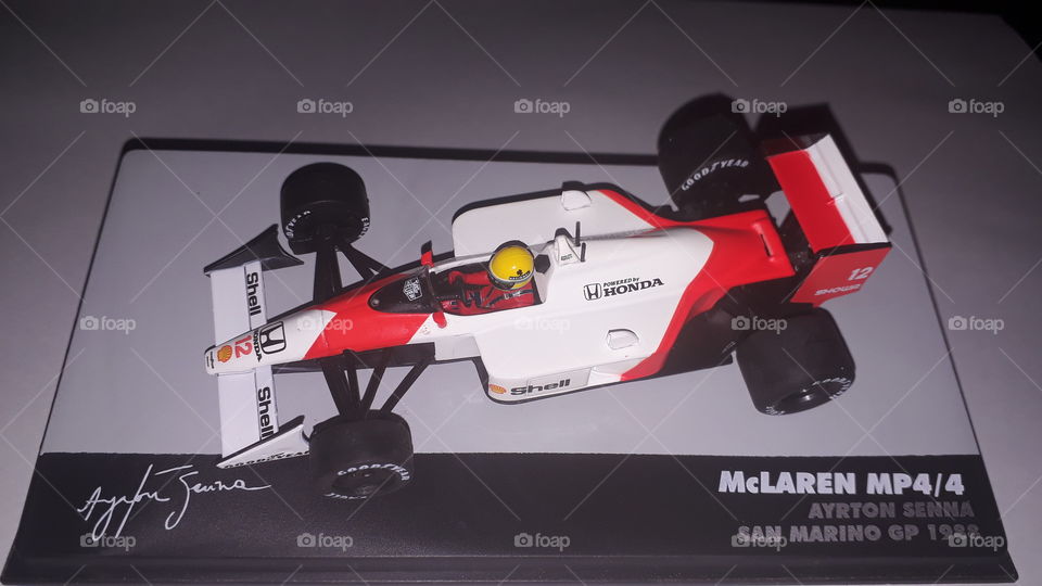 Mini McLaren MP4/4 Airton Senna - San Marino GP 1988
