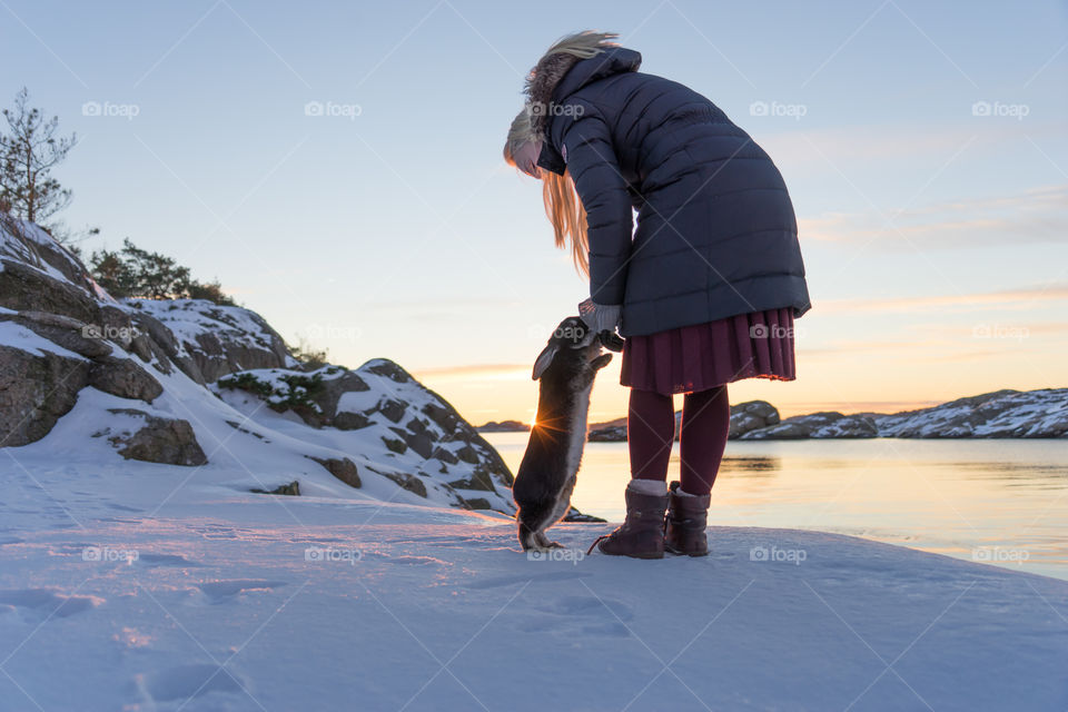 Winter Bunny