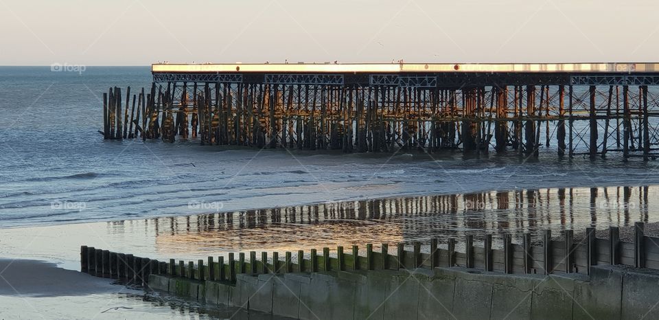 Hastings Beach England