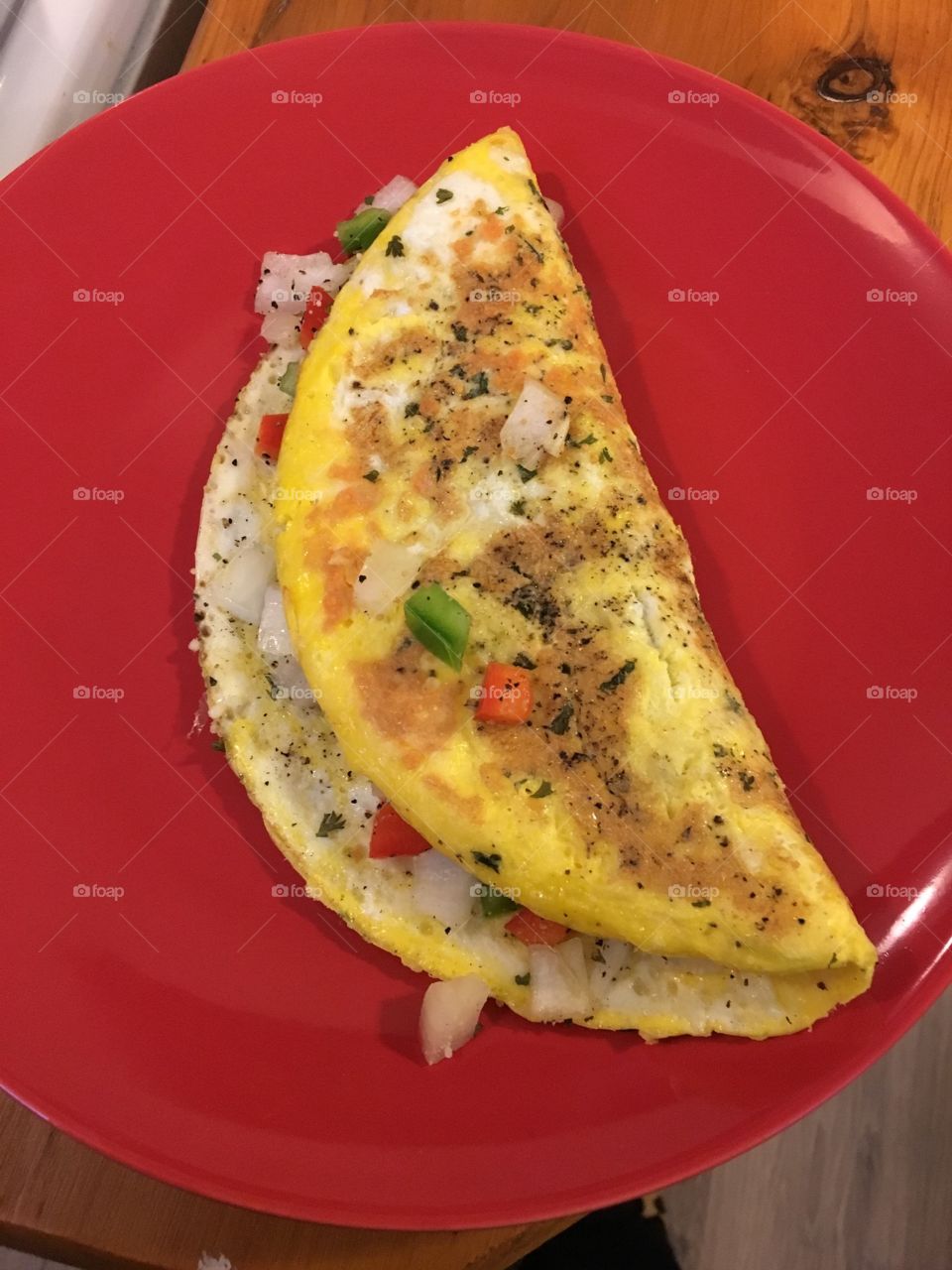 Breakfast omelette 
