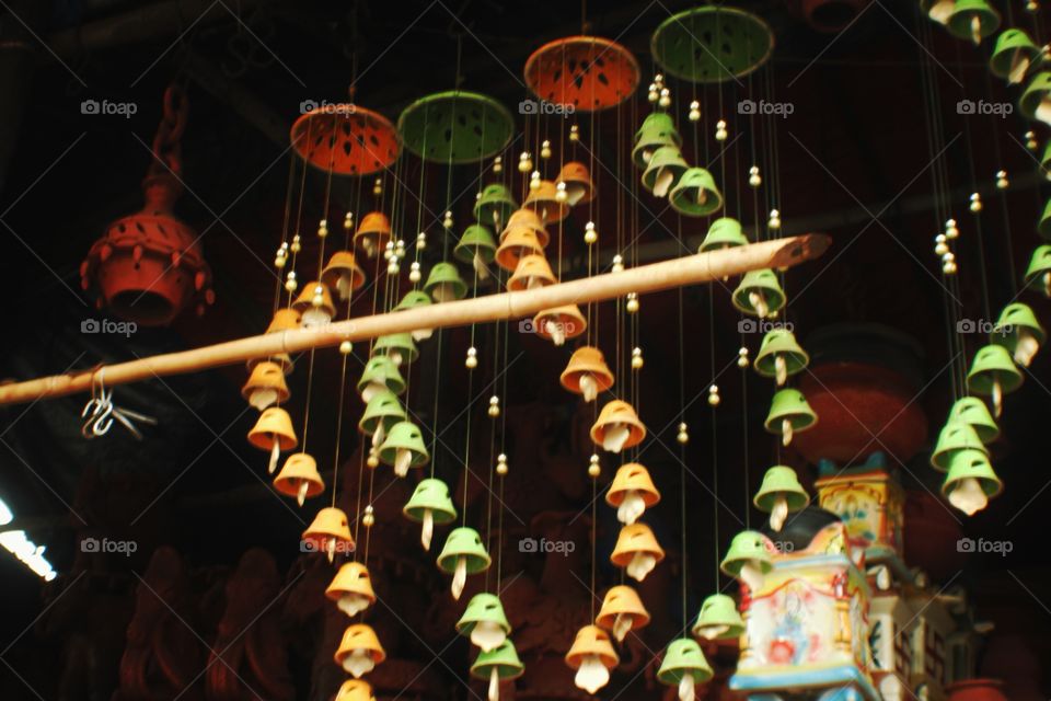 decorative hangings.