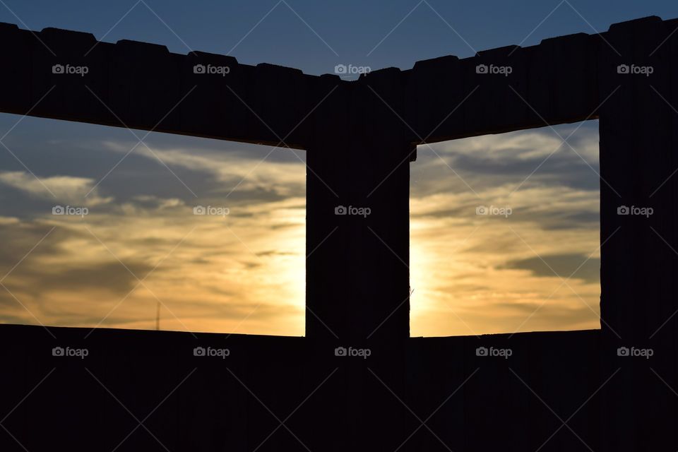 Sunset window