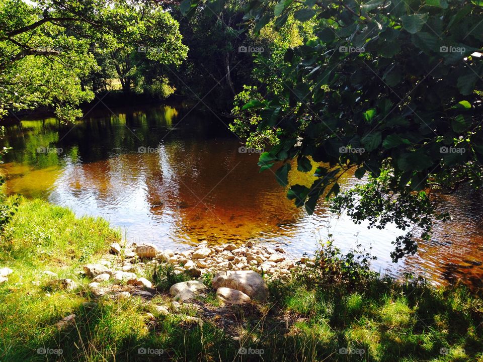 River. Säveån Jonsered 