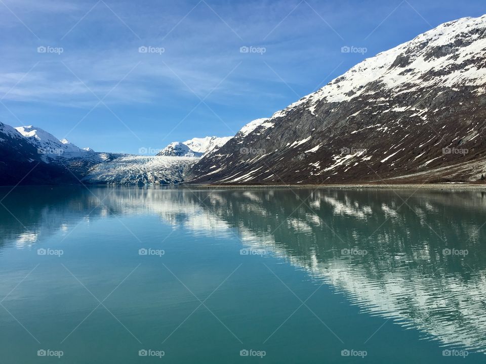 Reid Glacier in Glacier Bay National Park