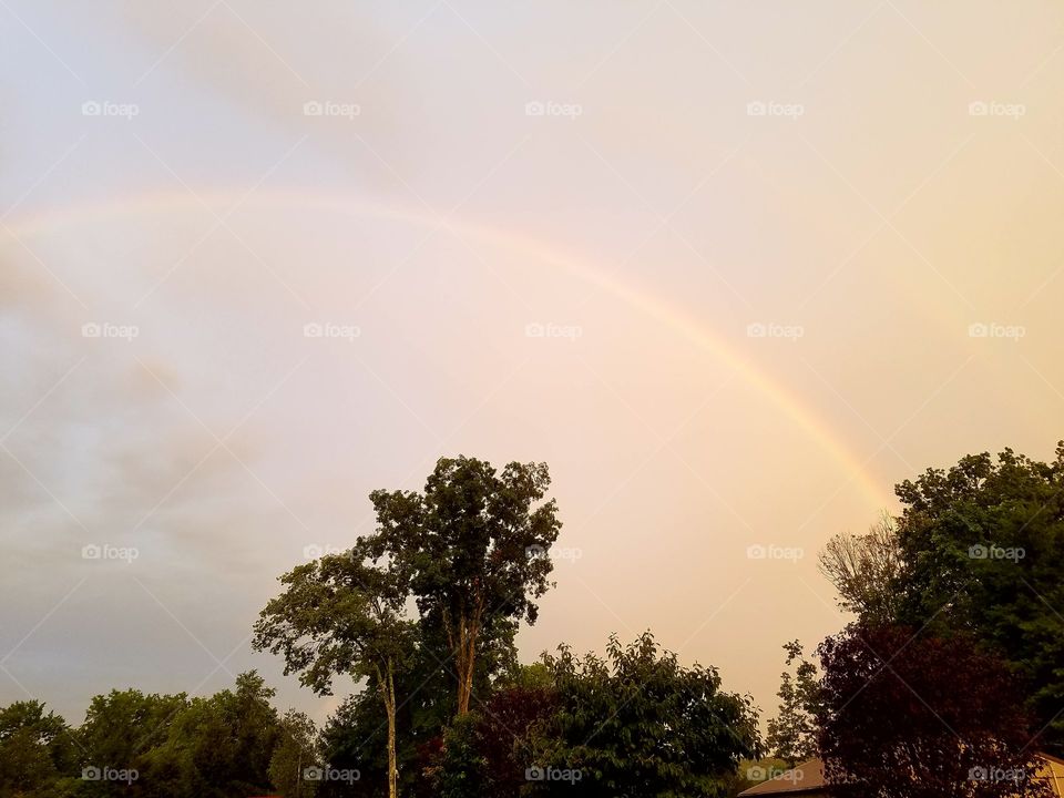 Rainbows after the Rain