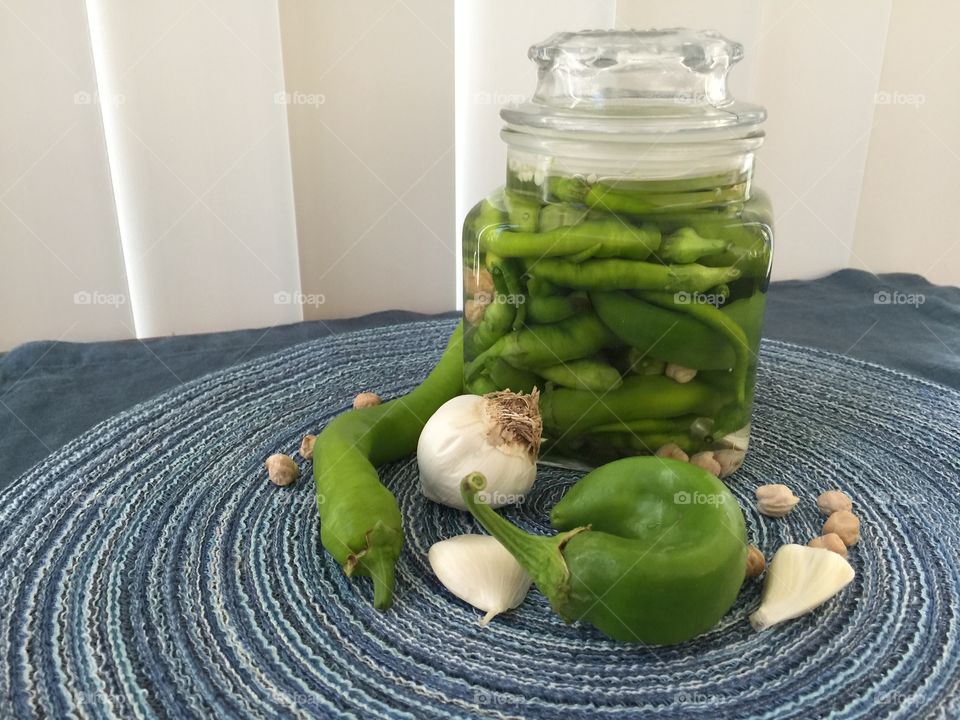 Homemade pickle