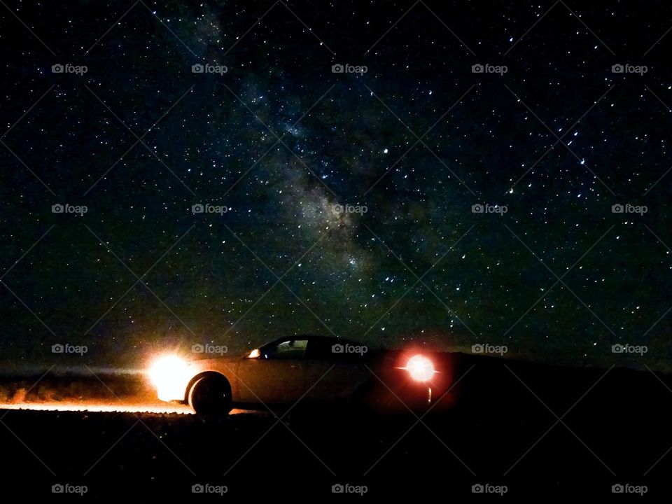 Driving under the stars