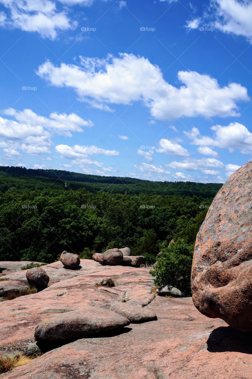 Scenic landscape view