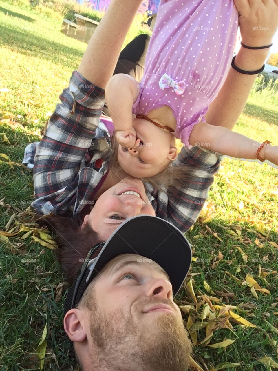 Family at the park