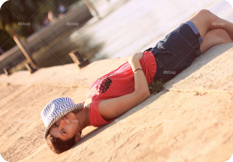 Child, People, Beach, Leisure, Girl