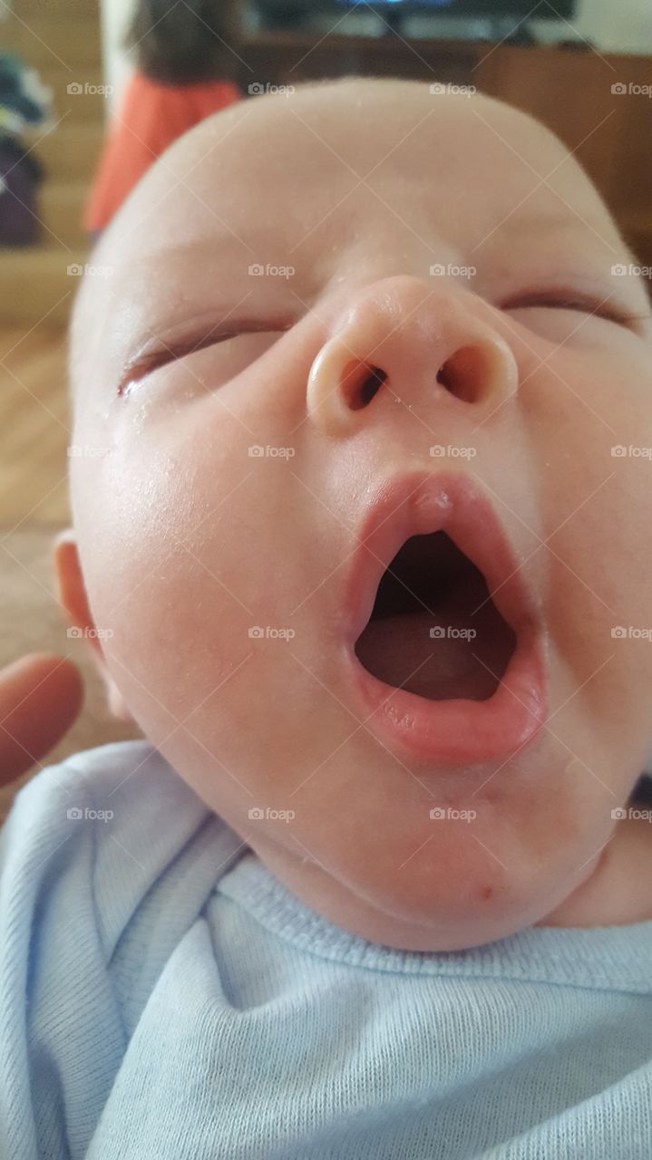 Yawning Baby