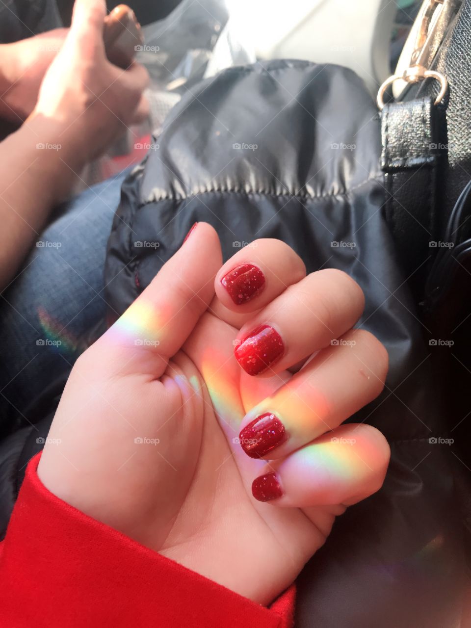Rainbow in my hand