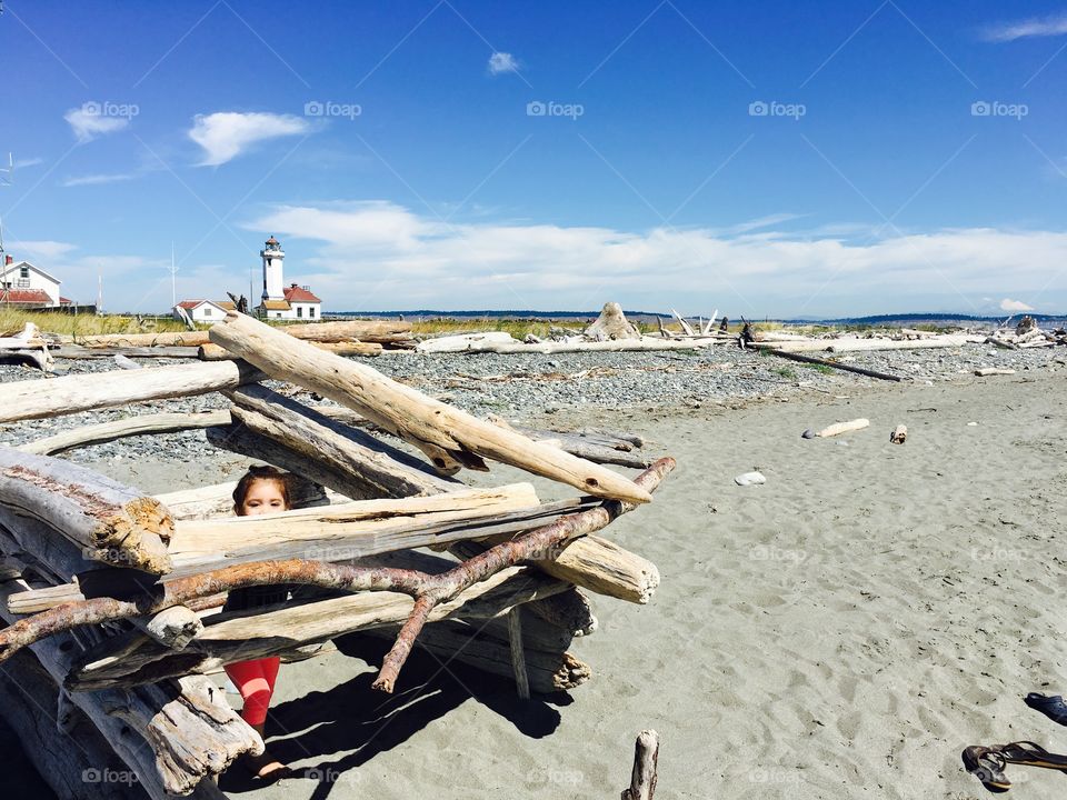 Driftwood building 