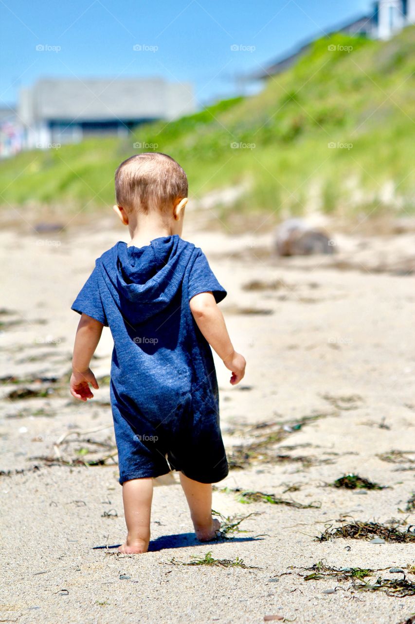 Wondering around on the beach